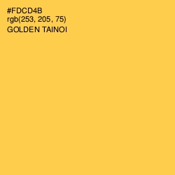 #FDCD4B - Golden Tainoi Color Image
